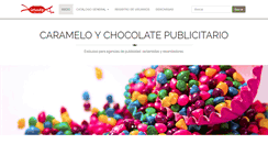 Desktop Screenshot of caramelosvinuesa.com